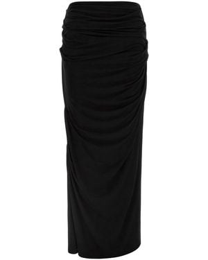 Entire studios 'Drape' Skirt - Black