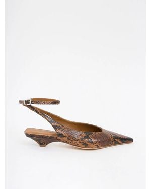 Vic Matié Caglias Leather Shoes - White
