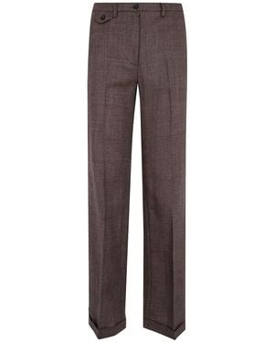 Seventy Wool Classic Pants - Brown