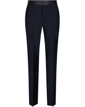 Givenchy Wool Mohair Pants - Blue