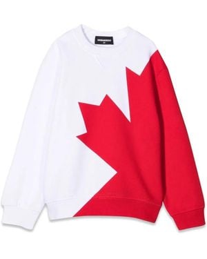 DSquared² Relax Felpa - Red