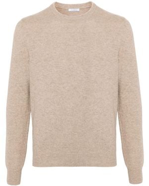 Malo Walnut Cashmere Sweater - Natural