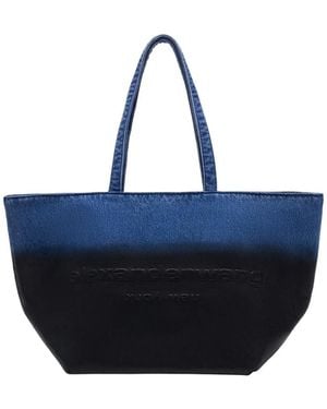 Alexander Wang Punch Shopper Bag - Blue