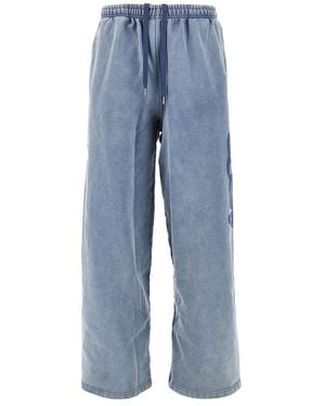 ARTEFACT Sunfade Stencil Joggers - Blue