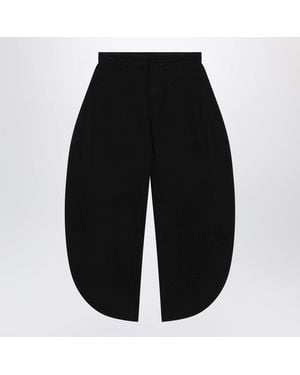 Alaïa Alaia Cotton Balloon Trousers - Black