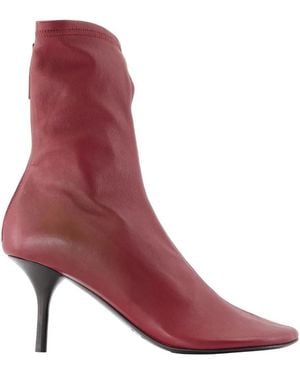 Acne Studios Ankle Boots - Purple