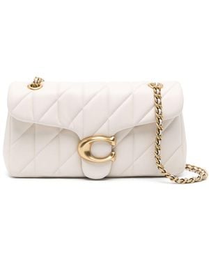 COACH Tabby 26 Leather Crossbody Bag - Natural