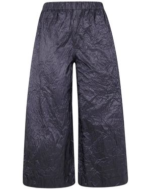 Daniela Gregis "Pantalone Pigiama" Waisted Silk Pants - Blue