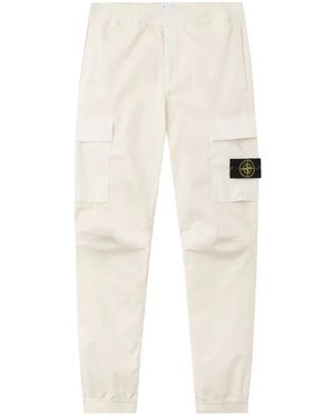 Stone Island Trousers - Natural
