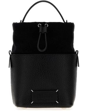 Maison Margiela Mini 5Ac Bucket Handbag - Black