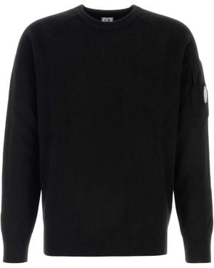 C.P. Company Knitwear Crew Neck - Black