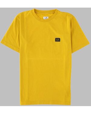 C.P. Company T.Shirts Short Sleeve - Yellow