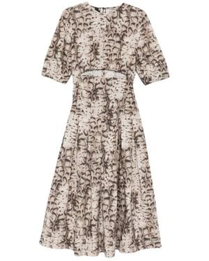 Pinko Cotton Dress - White