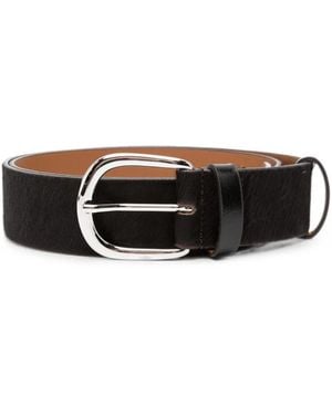 Alysi Leather Belt - Black