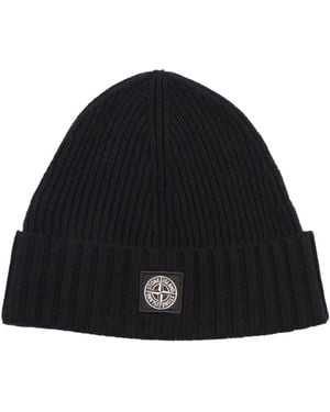 Stone Island Cappello Beanie - Black