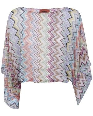 Missoni Short Knitted Cover Up - Multicolor