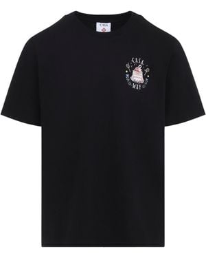 CASABLANCA Casa Way Graphic T-Shirt - Black