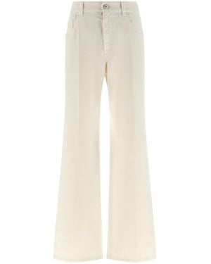 Brunello Cucinelli 'The Contemporary Loose' Jeans - Natural
