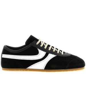 Dries Van Noten Suede Trainers - Black