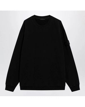Stone Island Cotton Sweatshirt - Black