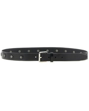 Lemaire 'Marguerite' Belt - Black