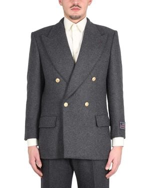 Gucci Elegant Cashmere Jacket - Gray