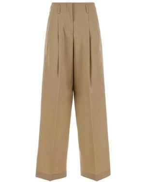 Golden Goose Golden W's Pant Wide Leg - Natural