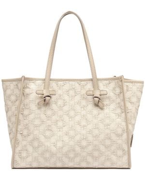 Gianni Chiarini Marcella Pearl Shopping Bag - Natural