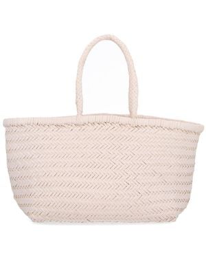 Dragon Diffusion "Bamboo Triple Jump Big" Bag - Natural