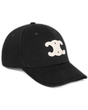 Celine Triomphe Baseball Cap - Black