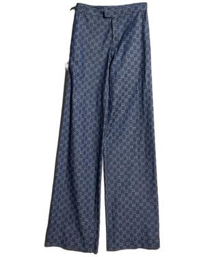 Gucci Denim Bottoms - Blue