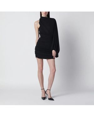 ANDAMANE One-Shoulder Mini Dress - Black