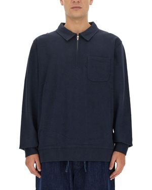 YMC Sugden Sweatshirt - Blue