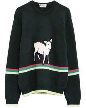 JW Anderson Sheep-Patch Jumper - Black
