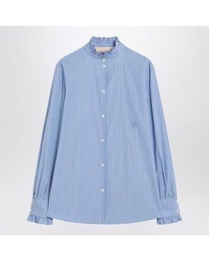 Valentino Garavani Shirt Stripe - Blue
