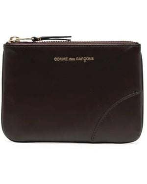 Comme des Garçons Wallet Classic Leather Line Pouch - Black