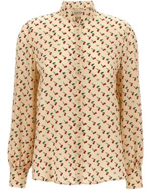 Valentino Garavani 'Cherryfic' Shirt - Natural