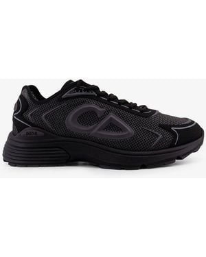 Dior B30 Countdown Tech Nylon And Technical Fabric Sneakers - Black