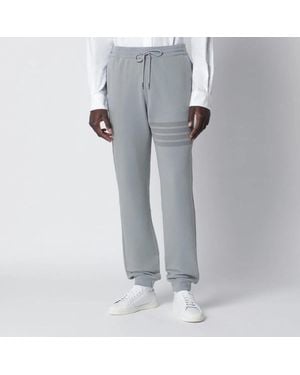 Thom Browne Cotton Jogging Pants - Gray