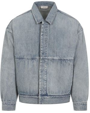 Fear Of God Light Denim Trucker Jacket - Blue