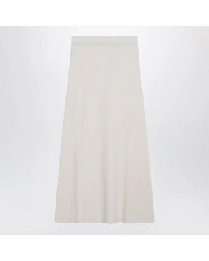 Max Mara Ivory Skirt - White