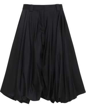 Balenciaga Balloon Bermuda - Black