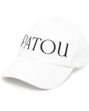 Patou Cotton Baseball Cap - White