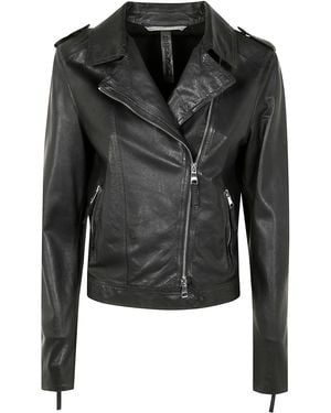 The Jackie Leathers Cicolne Leather Jacket - Black
