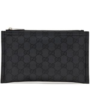 Gucci Pouch With Monogram - Black