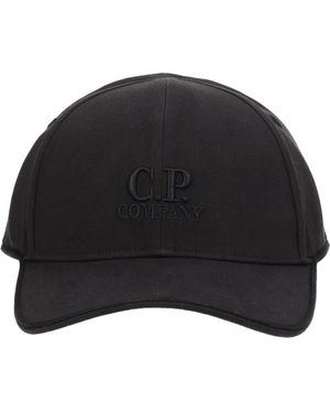 C.P. Company C.P.Company Cotton Hat - Black