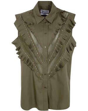 Essentiel Antwerp "Jeandarlene" Sleeveless Shirt - Green