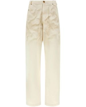 Willy Chavarria 'Bad Boy' Jeans - Natural
