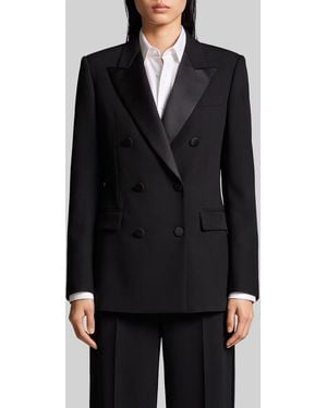 SUTTON NEW YORK Tuxedo Jacket - Black