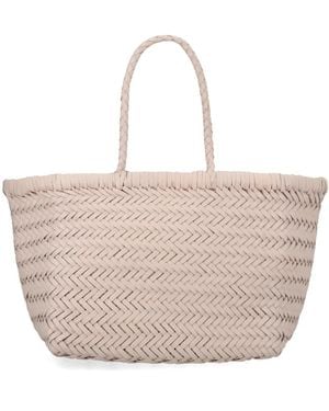 Dragon Diffusion Leather Handbag - Natural